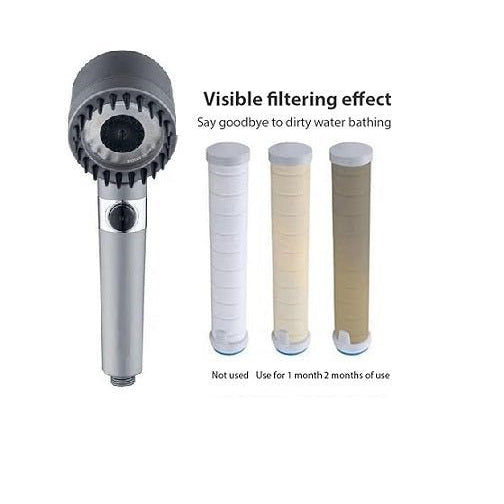 3 Modes Shower Head