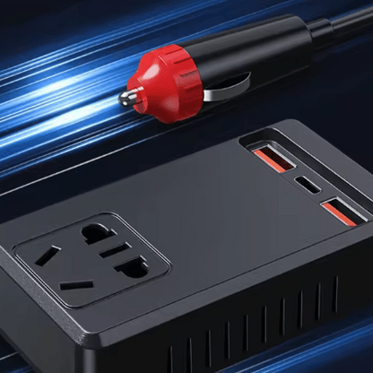 C12 - Intelligent Car Power Inverter with USB Ports