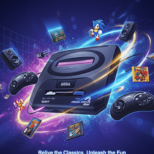 SEGA - Mega Drive II Video Game Console